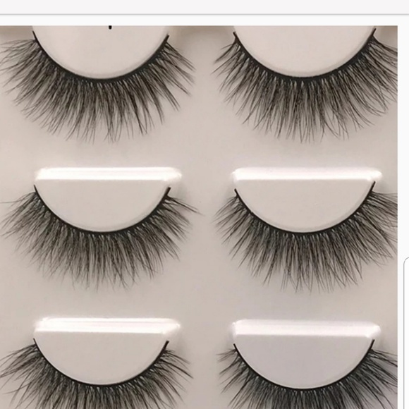 🆕️3 pair 3D Mink natural look false eyelashes - Picture 4 of 4